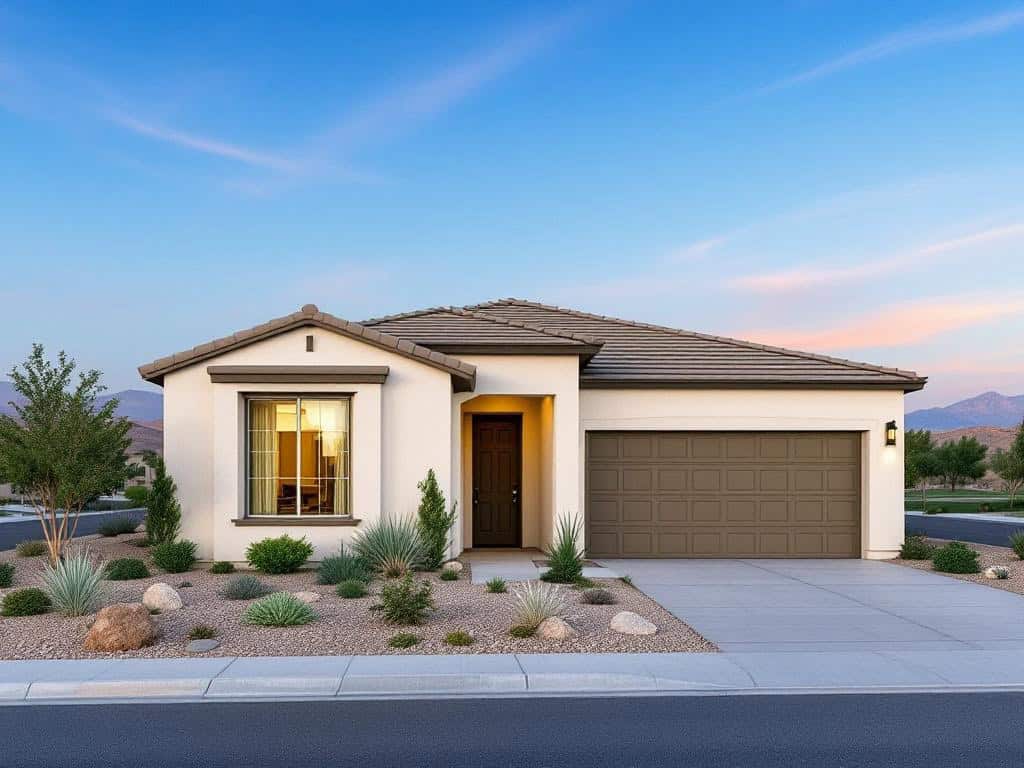 Portobello at Canyon Crest homes in Mesquite NV – new construction in gated community